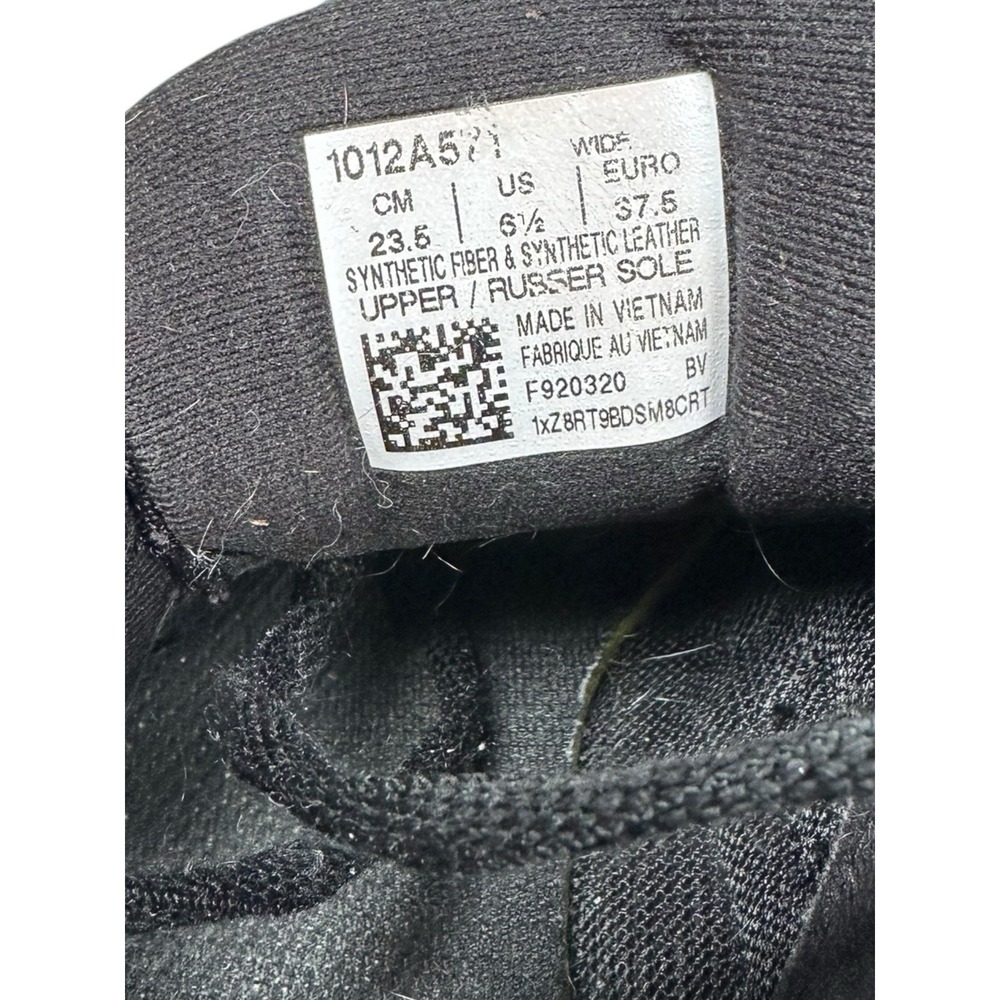 Asics Shoes Womens 6.5 Gel-Contend 6 Running Sneakers Black Mesh Logo 1012A570 - Picture 6 of 11